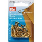 PRYM Zavírací špendlíky, 19/23/27 mm, zlaté barvy, 30 ks – Zboží Mobilmania
