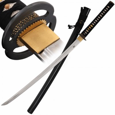 Art Gladius Katana Prestige s čepelí z kalené uhlíkové oceli v dřevěném boxu – Zboží Mobilmania