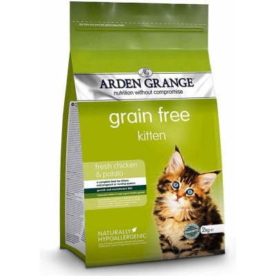 Arden Grange Kitten kuře & brambory GF 2 kg – Hledejceny.cz