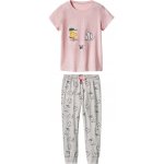 Dívčí pyžamo šedé růžové – Hledejceny.cz