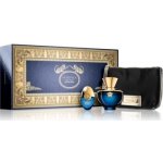 Versace Dylan Blue pour Femme EDP 100 ml + Dylan Blue pour Femme EDP 10 ml + kosmetická taška dárková sada – Hledejceny.cz