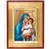Vánoční dekorace Ikona Panna Maria Karmelská 33 x 22 cm