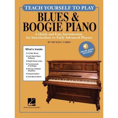 Michael Tarro Teach Yourself To Play Blues & Boogie Piano noty na sólo klavír + audio – Hledejceny.cz