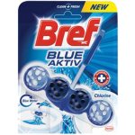 Bref Blue Aktiv WC blok závěsný 51 g Chlorine – Hledejceny.cz