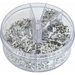 Dutinky lisovací neizolované, 0.55 - 2.5 mm, sada 1900 ks - ASTA – Sleviste.cz