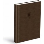 MFP D801 A5 Denní 2026 dark brown – Zboží Mobilmania