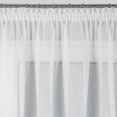 HOTOVÝ ZÁCLONA DAGMA 400X65 CM 400X35 CM BÍLA – Hledejceny.cz