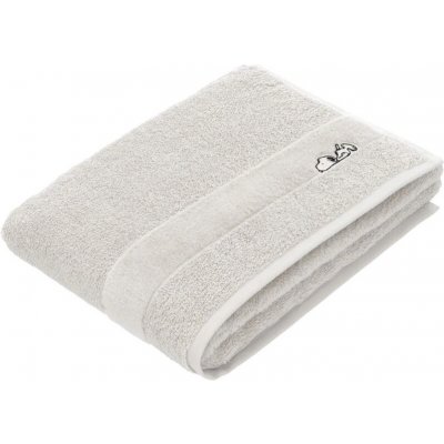 Vossen Sleepy Snopy 67 ručník pearl šedá 67 x 140 cm – Sleviste.cz