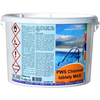 PWS Chlorové tablety MAXI 10kg