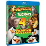 Madagaskar 1-3 + Tučňáci z Madagaskaru kolekce (4 BD – Zboží Mobilmania