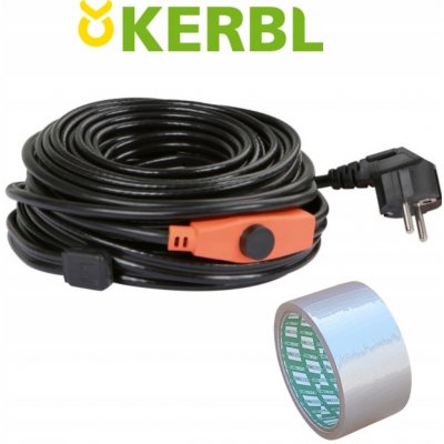 Kabel topný s termostatem 230 V 1 m 16 W – Hledejceny.cz