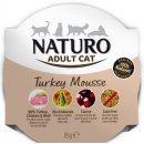 Krmivo pro kočky Naturo Adult Cat Turkey Mousse 85 g