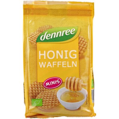 Dennree Vafle medové mini 150 g – Zboží Dáma