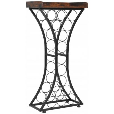 VEVOR Stojan na víno 43x29x89,5 cm pro 15 lahví s držákem na Sklenice – Hledejceny.cz