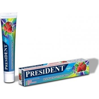 PresiDENT zubní pasta děti 3-6let Jahoda 50 ml