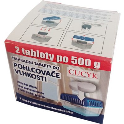 SOYKA Tablety náhradní Cucyk, neutrální, 2 x 500 g – Zboží Mobilmania