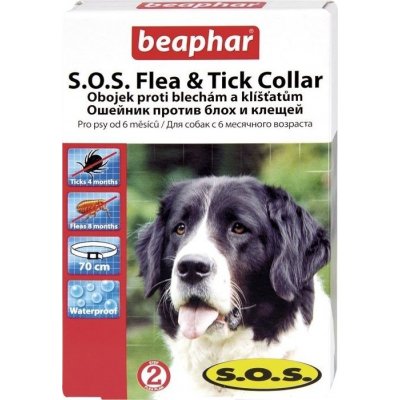 Beaphar SOS antiparazitní obojek pro psy 70 cm od 229 Kč - Heureka.cz