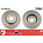 Brzdový kotouč TRW DF4862S | Zboží Auto
