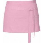 Link Kitchen Wear Krátká barmanská zástěra se třEma předníma kapsama Pink Pantone 1895 X983 – Hledejceny.cz