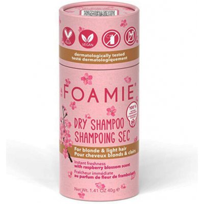 Foamie Dry Shampoo Berry Blonde for blonde hair 40 g – Zbozi.Blesk.cz