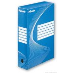 Esselte archivační krabice modrá A4 80 mm – Zboží Živě