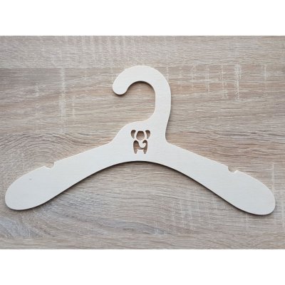 LYMFY Dětský věšák slůně 26cm přírodní dřevo – Zboží Mobilmania