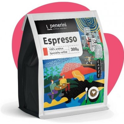 Penerini Riserva Espresso 100% arabika zrnková 0,3 kg – Hledejceny.cz