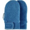 Kojenecká rukavice Sterntaler rukavičky kojenecké PURE fleece bez palce modré melír