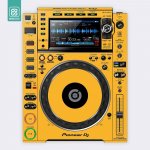 Doto Design Skin CDJ 2000 NXS2 FULL COLORS Dark Yellow – Zboží Živě
