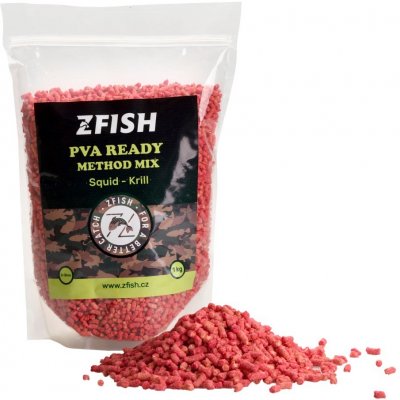 ZFISH Pva Ready & Method Feeder Mix 1kg 2-3mm Squid Krill – Zbozi.Blesk.cz