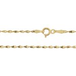 Luxur Tonya, řetízek typu twist ve žlutém zlatě 585-36-4-0007.0Z00.0.40.000.31 – Zboží Dáma