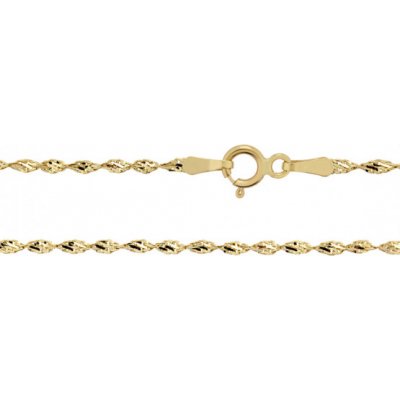Luxur Tonya, řetízek typu twist ve žlutém zlatě 585-36-4-0007.0Z00.0.40.000.31 – Zboží Dáma