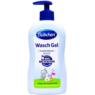 Bübchen Baby sprchový gel Sensitive s dávkováním 400 ml – Zbozi.Blesk.cz