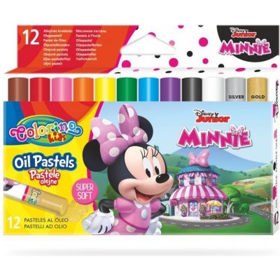 Colorino Disney Junior Minnie olejové pastely 12 barev – Zboží Mobilmania