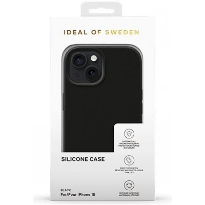 iDeal Of Sweden Silicone Black, Apple iPhone 15