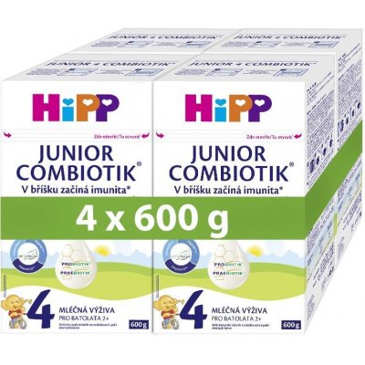 HiPP 4 Junior Combiotik 4 x 600 g – Hledejceny.cz
