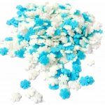 Hospodyňkám.cz Cukrové zdobení Sněhové vločky bílo-modré 30g – Sleviste.cz