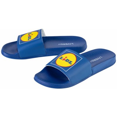 LIVERGY Pánské pantofle LIDL modrá – Zboží Mobilmania