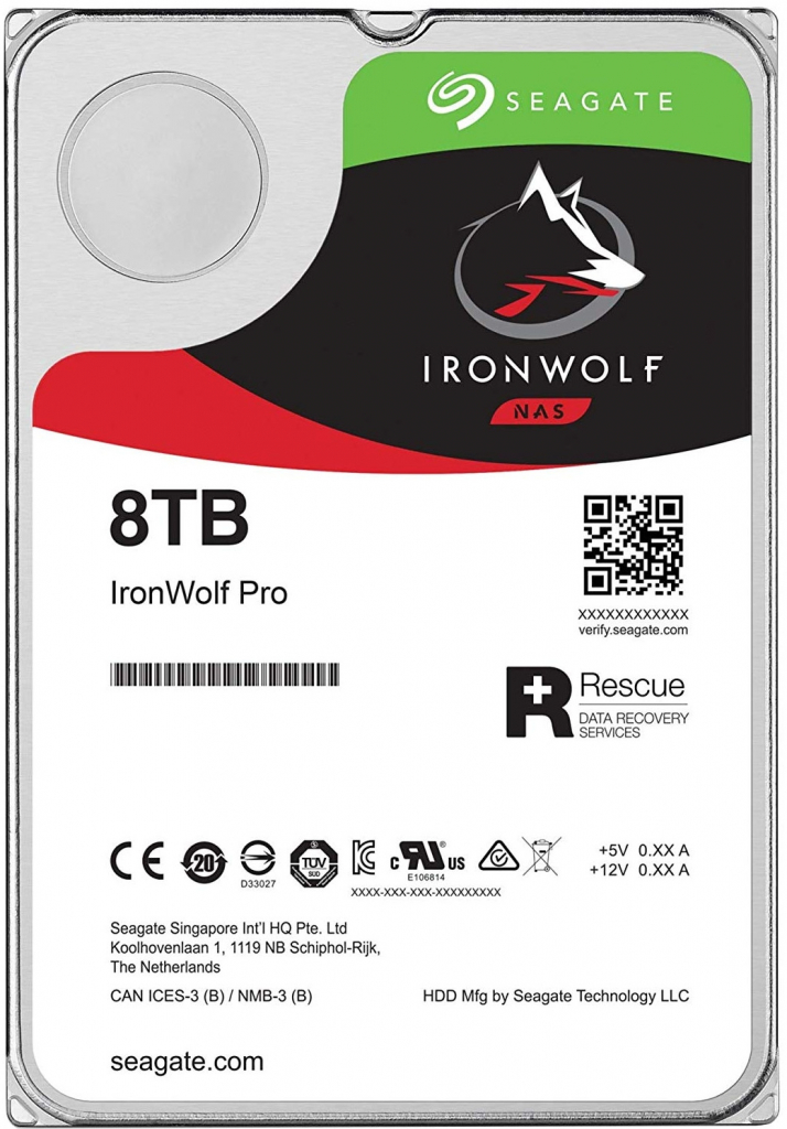 Seagate IronWolf Pro 8TB, 3.5\