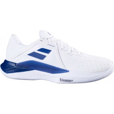 Babolat Propulse Fury 3 Clay Men White/Dark Blue – Hledejceny.cz