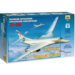 Zvezda Tupolev TU 160 Russian Strategic Bomber ZV 7002 Sense innovations 1:144