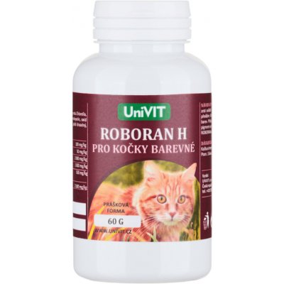 UNIVIT Roboran H plv pro barevné kočky 60g – Sleviste.cz