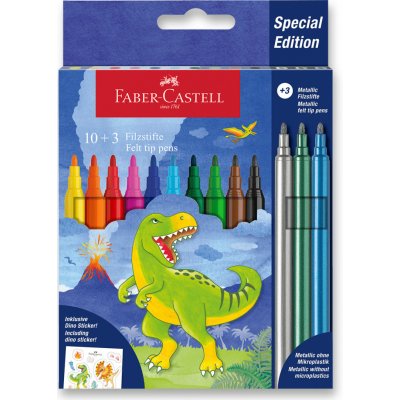 Faber-Castell 554214 Dinosaurus 13 barev – Zboží Dáma