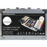 Velká výtvarná sada Daler Rowney Complete Artist Kit 122 ks – Zbozi.Blesk.cz