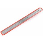 Kovové pravítko délka 30 cm - nikl – Zboží Dáma