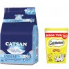 Stelivo pro kočky Catsan Hygiene Plus pro kočky 2 x 18 l