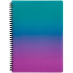 OMBRE Twin wire blok A4 PP růžová – Zbozi.Blesk.cz