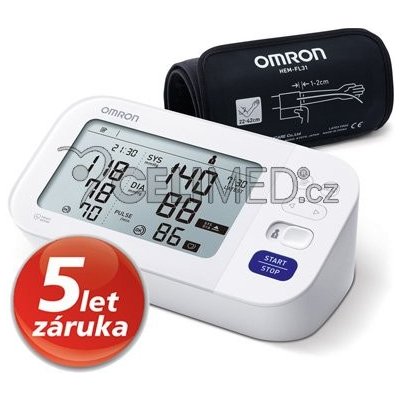 CELIMED s.r.o. Tonometr OMRON M6 Comfort s AFib – Zbozi.Blesk.cz