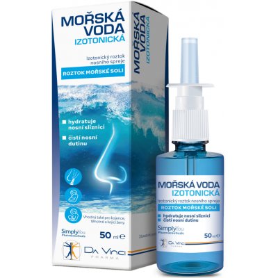 Da Vinci Pharma Mořská voda izotonická 50 ml – Hledejceny.cz