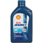 Shell Advance 4T AX7 10W-40 1 l – Zboží Mobilmania